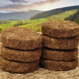 Cow Dung Cake